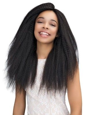 360 Perm Straight 18 Inch Remi Human Hair full Lace Wig By Janet Collection