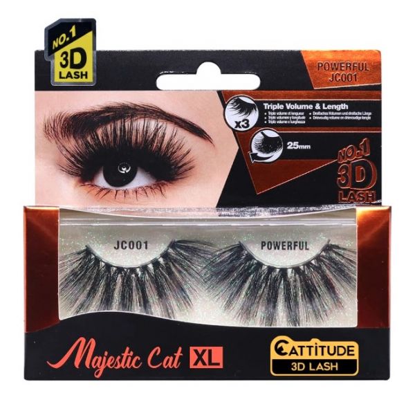 JC001 Powerful Majestic Cat XL Lash Ebin New York