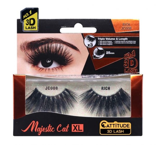 JC008 RICH Majestic Cat XL Lash Ebin New York