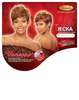 Jecka Synthetic Hair Full by Fashion Wigs - Vanessa