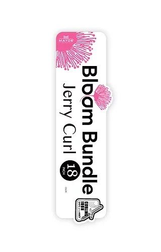 JERRY CURL 18 Inch By Mayde Beauty Bloom Bundle Weave