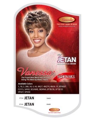 Jetan Synthetic Hair Full by Fashion Wigs - Vanessa