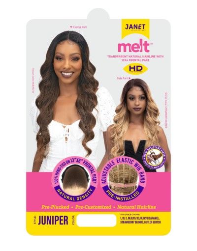 Juniper Melt 13x6 Frontal Part Lace Front Wig By Janet Collection