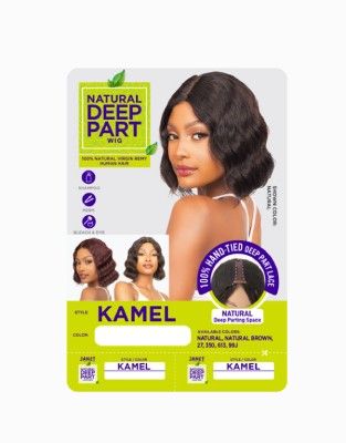 Kamel Natural Deep Part HD Lace Front Wig Janet Collection