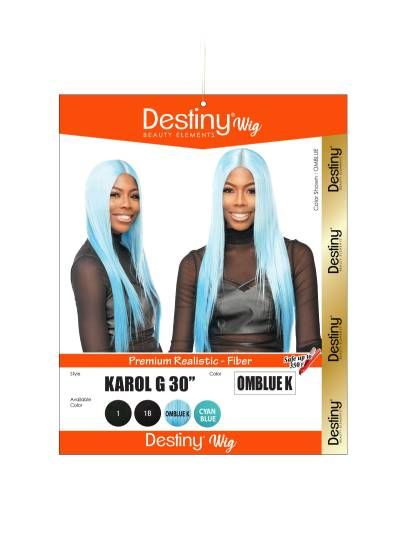 Karol G 30 Premium Realistic Fiber Lace Front Wig Beauty Elements