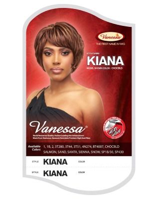 KIANA Synthetic Hair Full Wig Fashion Wigs Vanessa