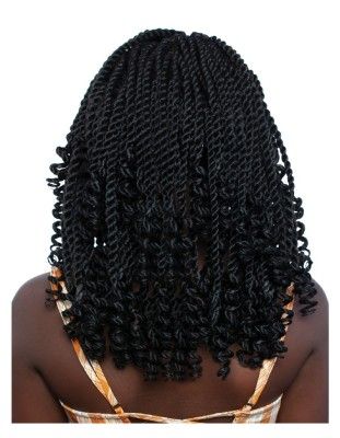 Kids Senegal Twist Coily Ends 10 Crochet Braid Afri Naptural Mane Concept