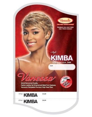 Kimba Synthetic Hair Full by Fashion Wigs - Vanessa