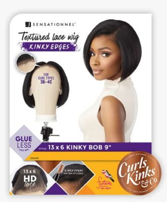 Kinky Bob 9 Kinky Edges Curl Kinks N Co Synthetic Hair Sensationnel