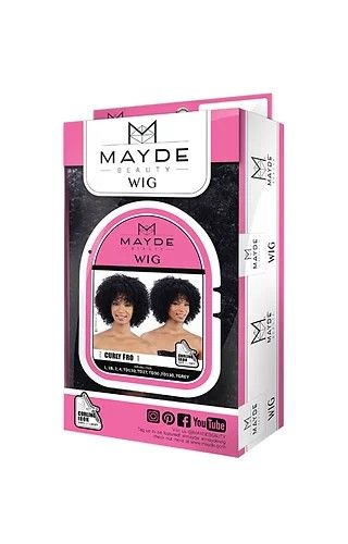 Mayde Beauty Synthetic Hair Wig-Curly Fro