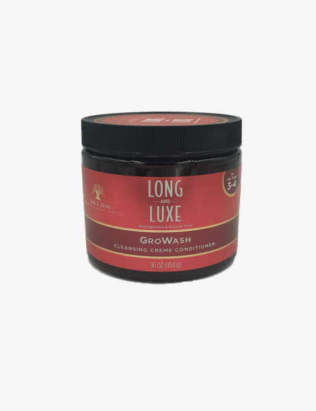 cleansing cream conditioner, AS I AM Long and Luxe Growash Cleansing Creme Conditioner, 16 oz, As I Am Long & Luxe GroWash Cleansing Creme Conditioner, As I Am - Long and. luxe GroWash Cleansing Creme Conditioner, as i am growash pomegranate, Long & Luxe 