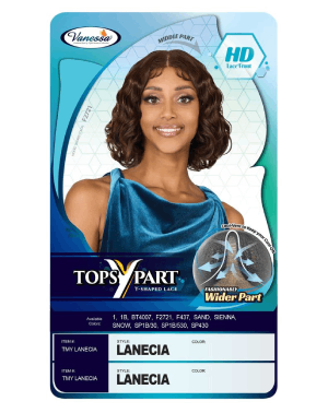 TMY Lanecia Top Lace Y-Shaped Transparent HD Whole Lace Wig Vanessa