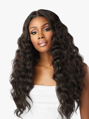 Hollywood Wave 26 Human Hair Blend Butta HD Lace Front Wig Sensationnel