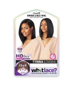 LDW004 Tyrina Cloud 9 13x6 What Lace HD Swiss Lace Front Wig Sensationnel