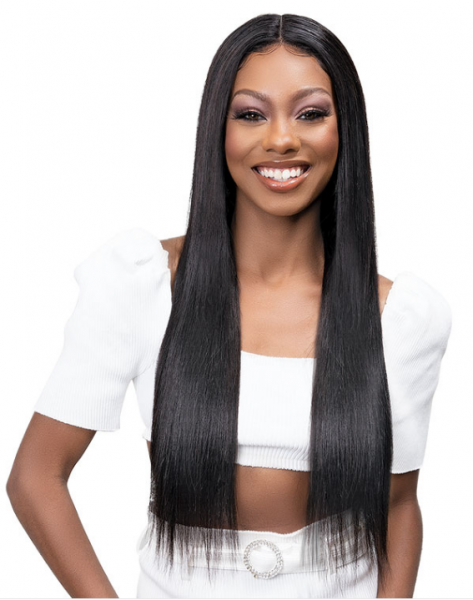 Natural Deep Part Lace Leila Wig 100 Natural Virgin Remy Human Hair By Janet Collection