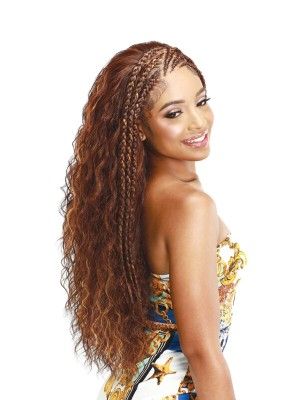 LF- Daisha Diva Fulani Braid Style Hd Lace Front Wig Zuri Sis