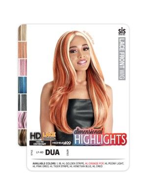 LF-HD DUA HD Hand Tied Lace Front Wig - Zury Sis
