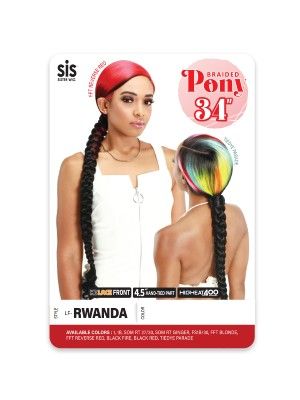 LF- Rwanda Braided Pony 34 HD Lace Front Wig By Zury Sis
