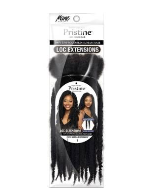 Goddess Loc Extension 12 Unprocessed Human Hair Crochet Braid Mane Concept