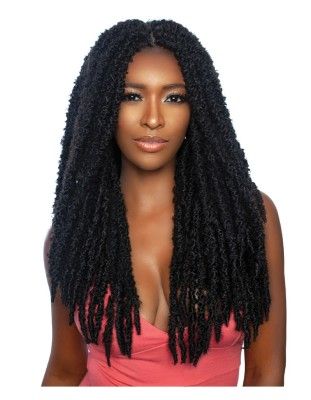 LOC205 2X Butterfly Locs 18 Pre Stretched Afri Naptural Mane Concept