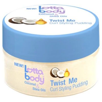 curl styler cream pudding, LottaBody Coconut & Shea Oils Twist Me Curl Styling Pudding, 7 oz, buy online, onebeautyworld.com, authentic, flat shipping, lottabody, Coconut & Shea Oils, Twist me, Curl Styling, Pudding, lottabody pudding, lottabody, lottabod