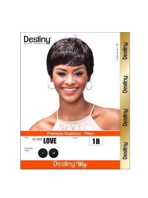 Love Premium Realistic Fiber Destiny Full Wig Beauty Elements