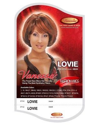 Lovie Fashion Wig Synthetic Hair Full Wig Vanessa