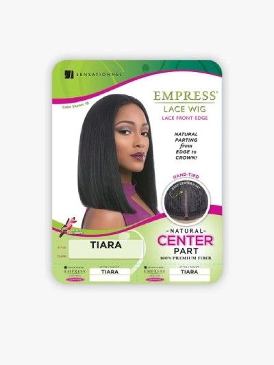 LS3TIA Tiara Empress Synthetic Natural Center Lace Front Wig Sensationnel