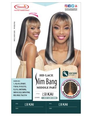 LSB Kai Synthetic Hair HD Lace Front Wig By Slim Bang - Vanessa