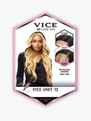Vice Unit 12 Synthetic Fiber HD Lace Deep Part Wig Sensationnel