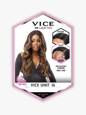 Vice Unit 16 Synthetic Hair Vice HD Lace Front Wig Sensationnel