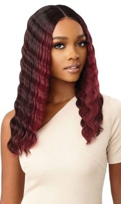 red lucy wig