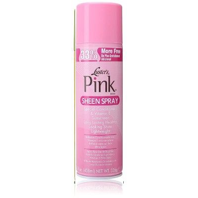 Luster's Pink Sheen Spray, 11.4 oz ,  oz, lusters pink glosser spray, pink luster spray, pink sheen spray for tanning, pink oil sheen spray, luster's pink oil sheen spray, pink oil moisturizer,  OneBeautyWorld.com