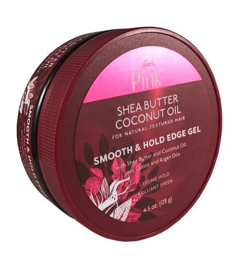 Lusters Pink Shea Butter Coconut Oil Smooth & Hold Edge Gel