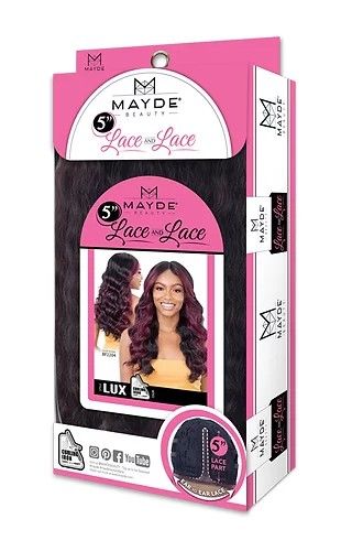 LUX Lace & Lace Synthetic Hair Wig By Mayde Beauty