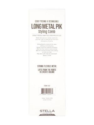 Magic Collection 2407 Long Styling Metal Pik Comb Dz