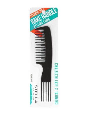 magic collection styling rake handle plastic pik comb, styling rake handle w pik comb, rake handle styling plastic pik comb magic collection, plastic w pik comb dz, OneBeautyWorld, Magic, Collection, 2415, Styling, Rake, Handle, Plastic, W, Pik, Comb, Dz