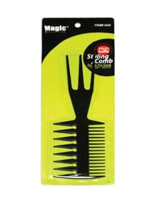 magic collection double styling fish comb, double fish comb, styling fish comb magic collection, magic collection double fish comb dz, OneBeautyWorld, Magic, Collection, 2424, Double, Styling, Fish, Comb, Dz
