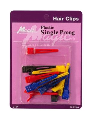 magic prong clip, single prong clip, plastic prong clip, magic plastic prong clip, magic single prong clip, 3118 prong clip, onebeautyworld, Magic, Plastic, Single, Prong, Clip, 3118, 1Dzn