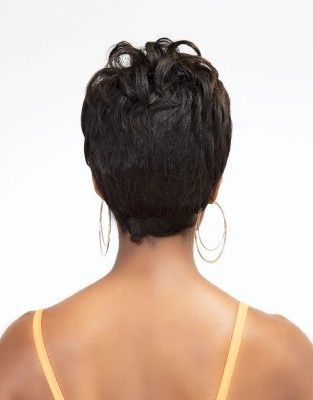 Malia Lavish 100% Virgin Human Hair Wig By Janet Collection