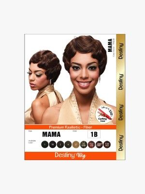 Mama Destiny Premium Realistic Fiber Full Wig - Beauty Elements