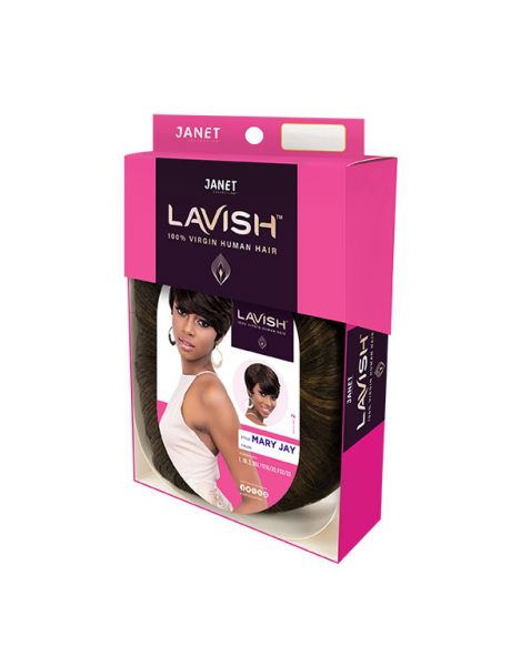 Mary Jay Lavish 100 Virgin Human Hair Wig Janet Collection