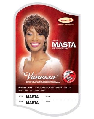 Masta Synthetic Hair Full by Fashion Wigs - Vanessa