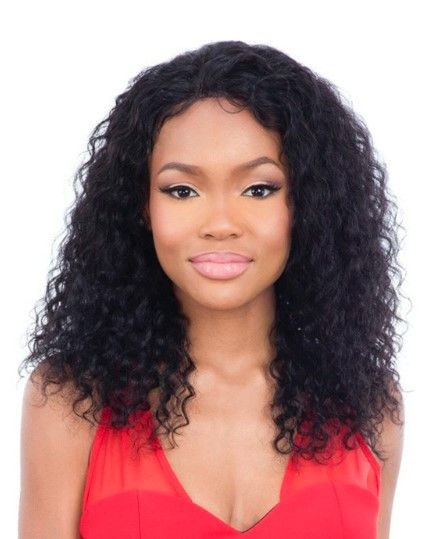 Deep Curl Mayde Beauty Wet & Wavy Bleached Knot Frontal Lace Wig
