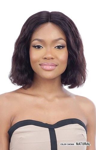 MAYDE Beauty 100% Human Hair 5 Lace & Lace Front Wig - CAPRI CURL (NATURAL)