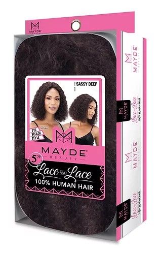 Sassy Deep By Mayde Beauty Lace and Lace Human Hair Lace Front Wig