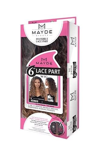 KENNIE by Mayde Beauty Lace Part Synthetic Lace Front Wig 