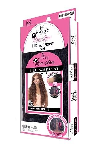 Capri Curl By Mayde Beauty 5 Lace and Lace 100% Human Hair HD