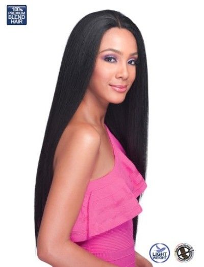 Rosannah By Bobbi Boss Human Hair Blend 360 Full Lace Front Wig