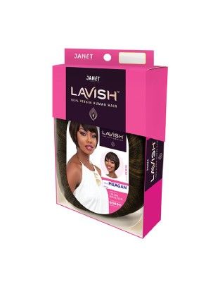 Meagan Lavish 100 Virgin Human Hair Wig Janet Collection